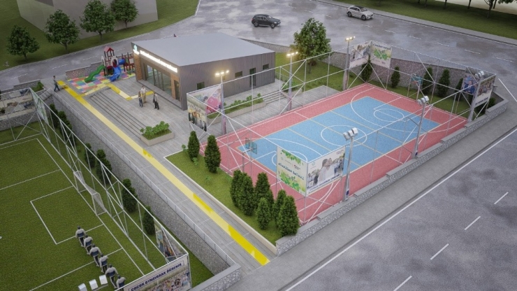 Spor Tesisi Yatırımları Ortacami Mahallesi İle Sürüyor