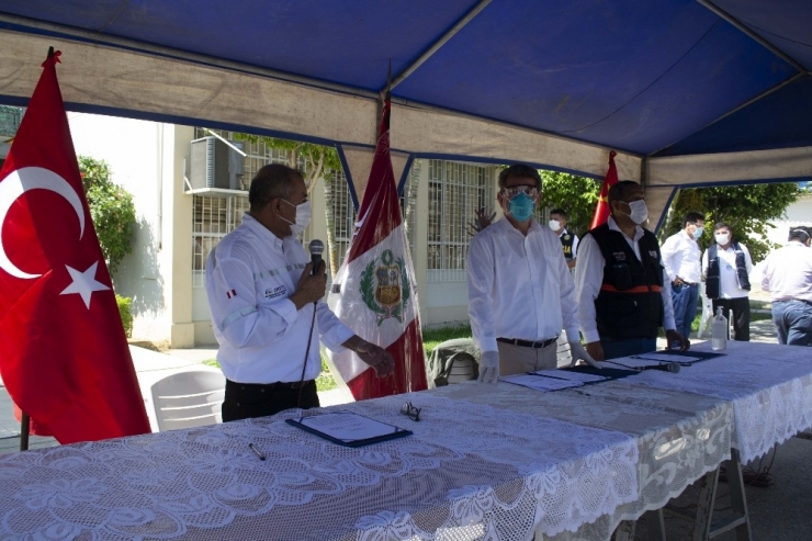 Peru’da Covid-19 Salgını İle Mücadeleye Destek