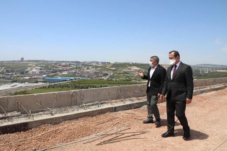 Çakmak Ve Şayir, Seyir Terası Projesini İnceledi