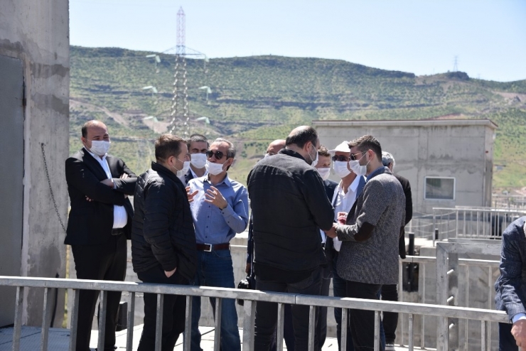 Dsi Genel Müdür Vekili Yıldız, Ilısu Barajında İncelemede Bulundu