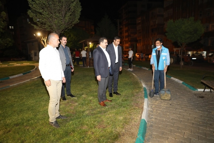 Haliliye Parklarında Yeşillendirme Çalışmaları