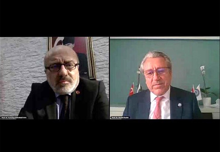 Prof. Dr. Karamustafa, Ege Üniversitesi Öğrencileri İle Buluştu