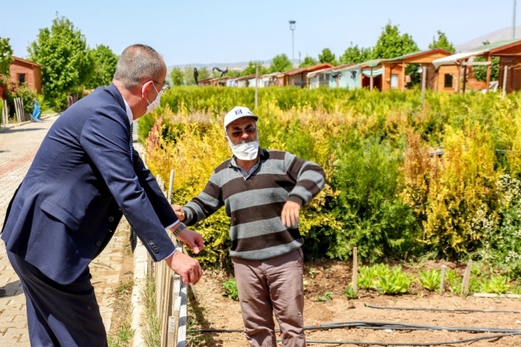 Meram Hobi Bahçelerinde Ekim Zamanı