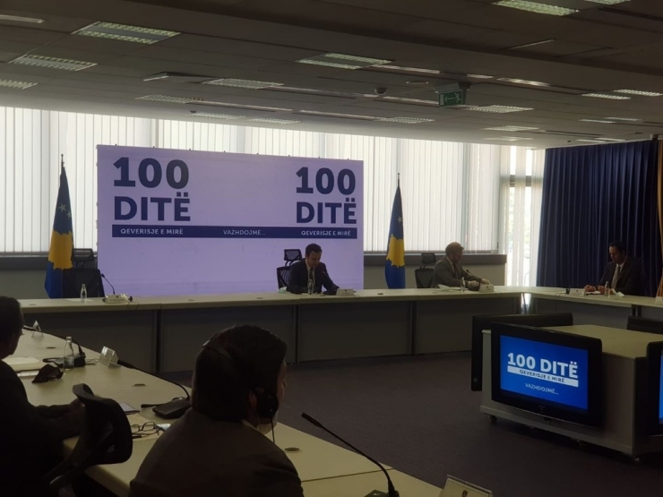 Kosova Hükümetinden 100 Günlük Değerlendirme