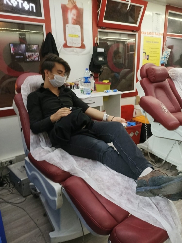 Mttb Kayseri Şubesi Ve Yesevi Yardım Hareketi’nden Kan Bağışı