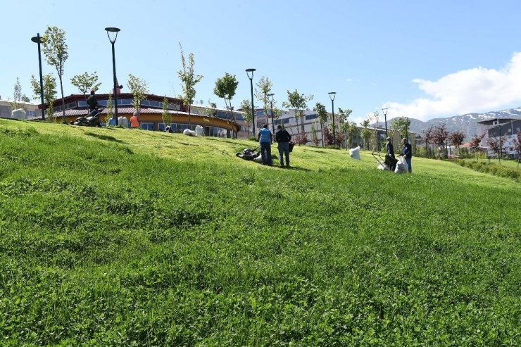 Parklarda Bakım Onarım Çalışması