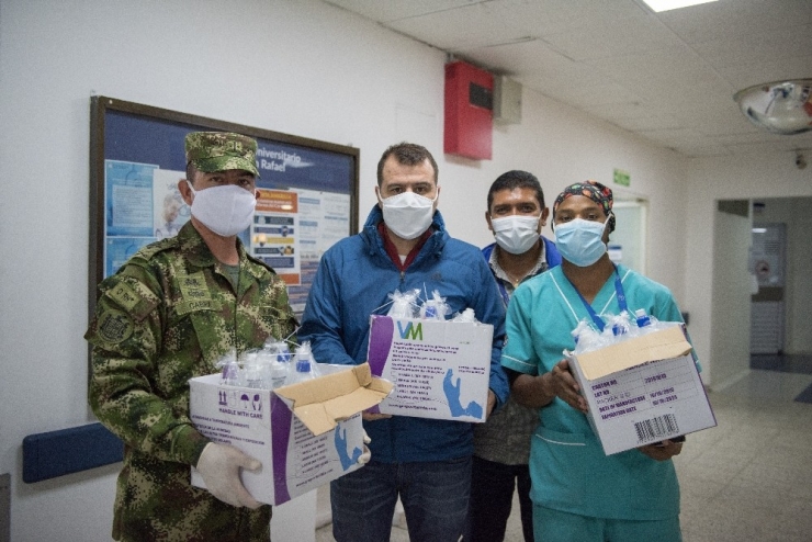 Kolombiya’da Kovid-19 Salgını İle Mücadeleye Destek