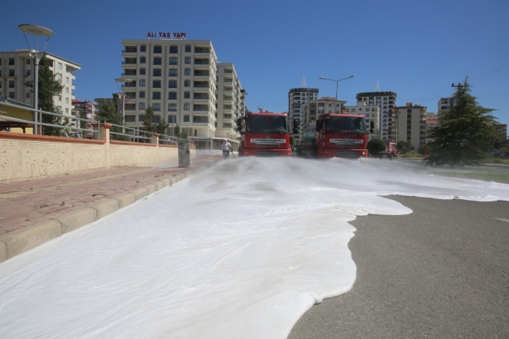 Karaköprü’de Korona Virüs Tedbirleri Sürüyor