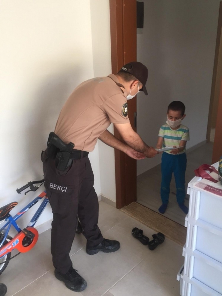 Datça Emniyeti Çocukları Sevindirdi